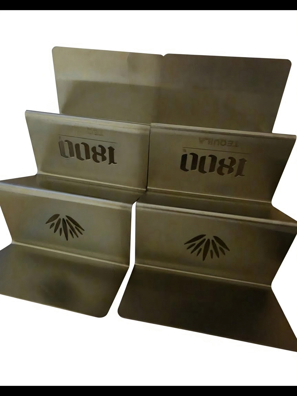 1800 Tequila Taco Stands Stainless Steel